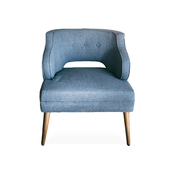 single-blue-fabric-chair